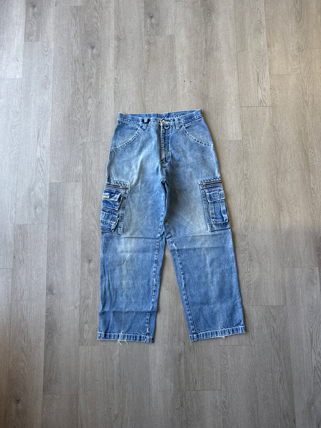 Vintage Y2K Urban Jeans Wear Cargo Denim Jeans