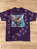 Vintage 90s Moose Tracks Tee