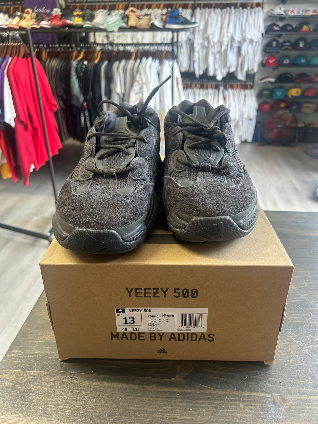 Pre Owned adidas Yeezy 500 Utility Black