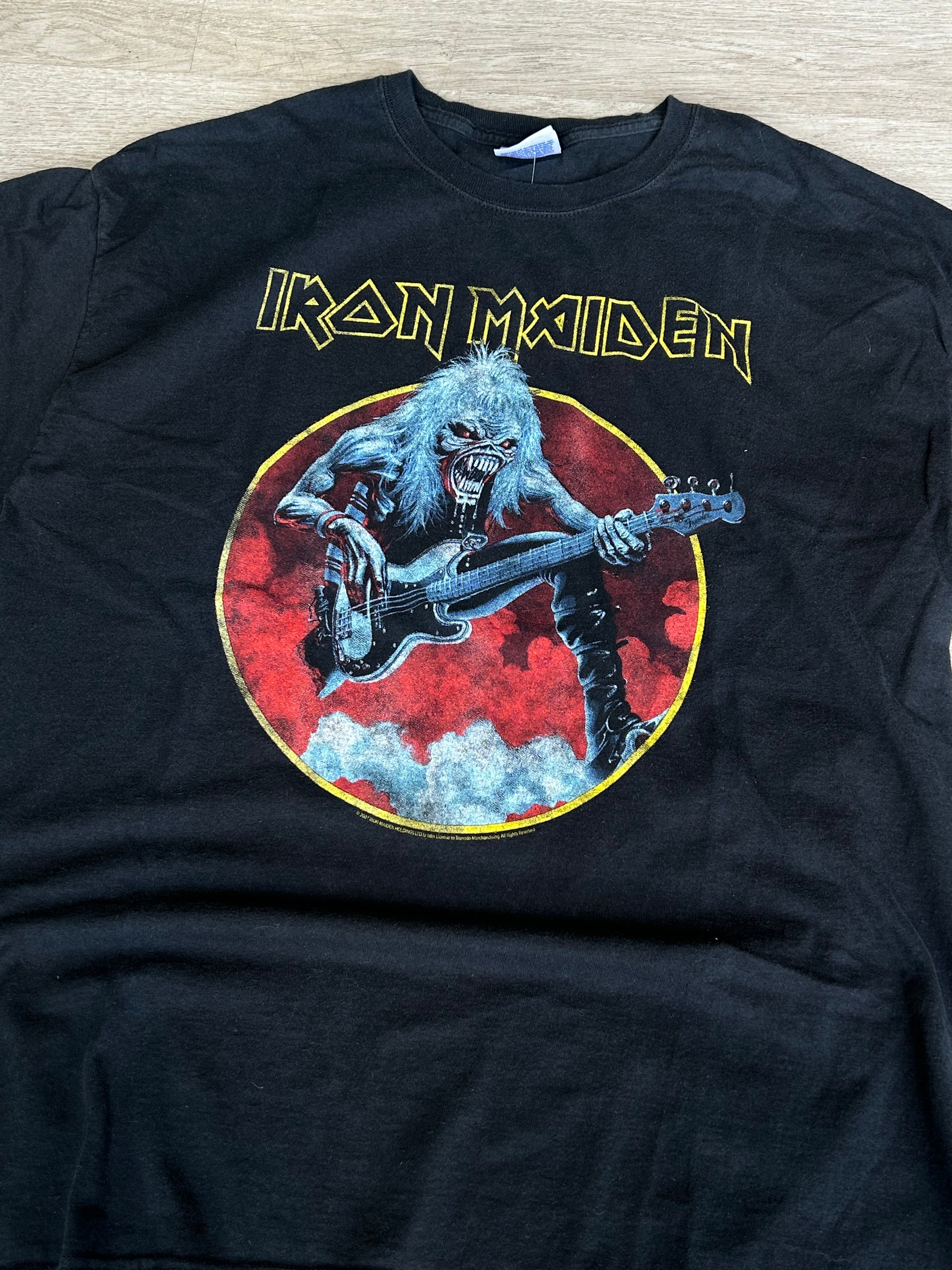 2007 Iron Maiden Eddie Raising Hell Tee