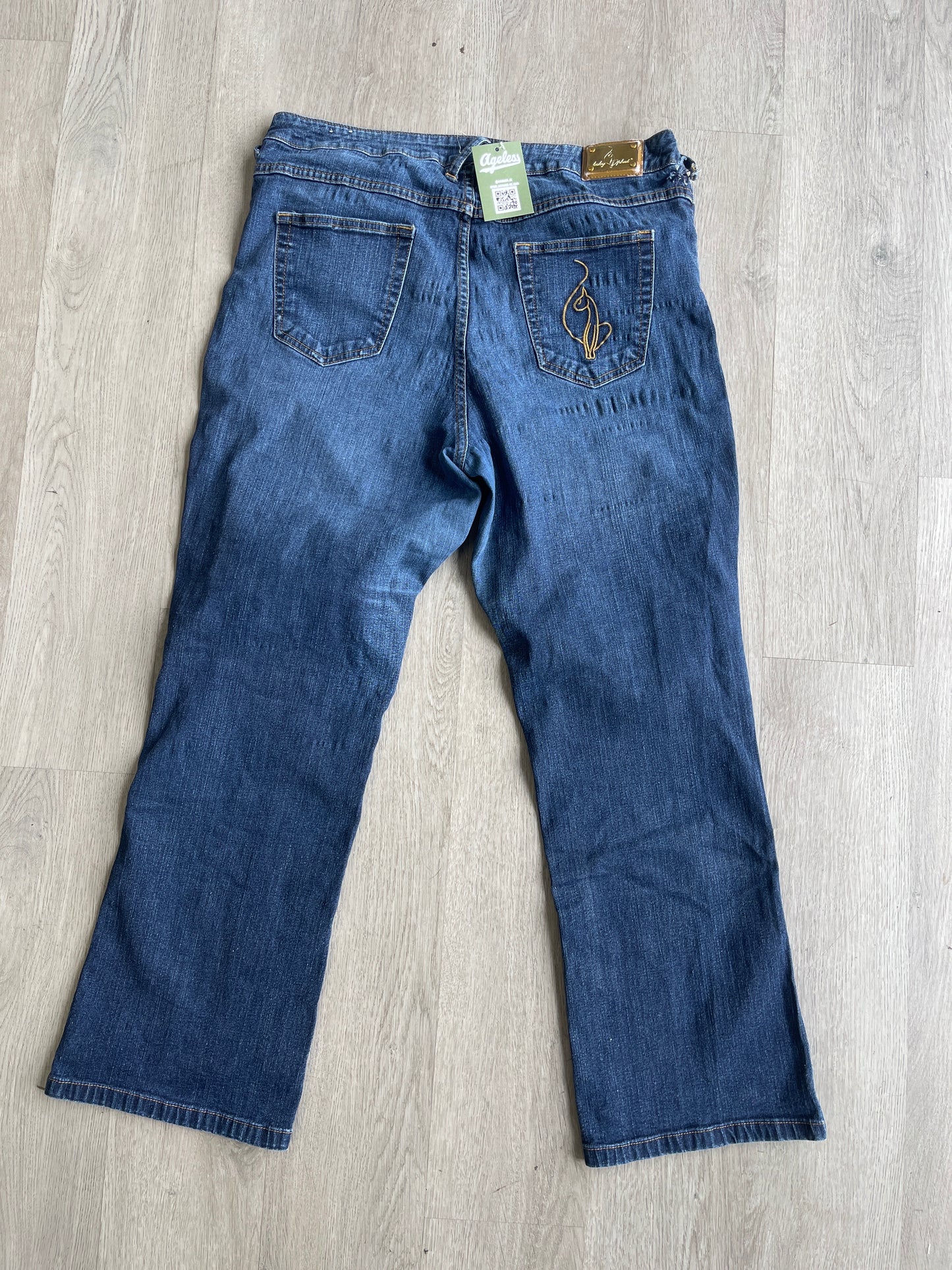 Women’s Vintage Baby Phat Dark Blue Jeans