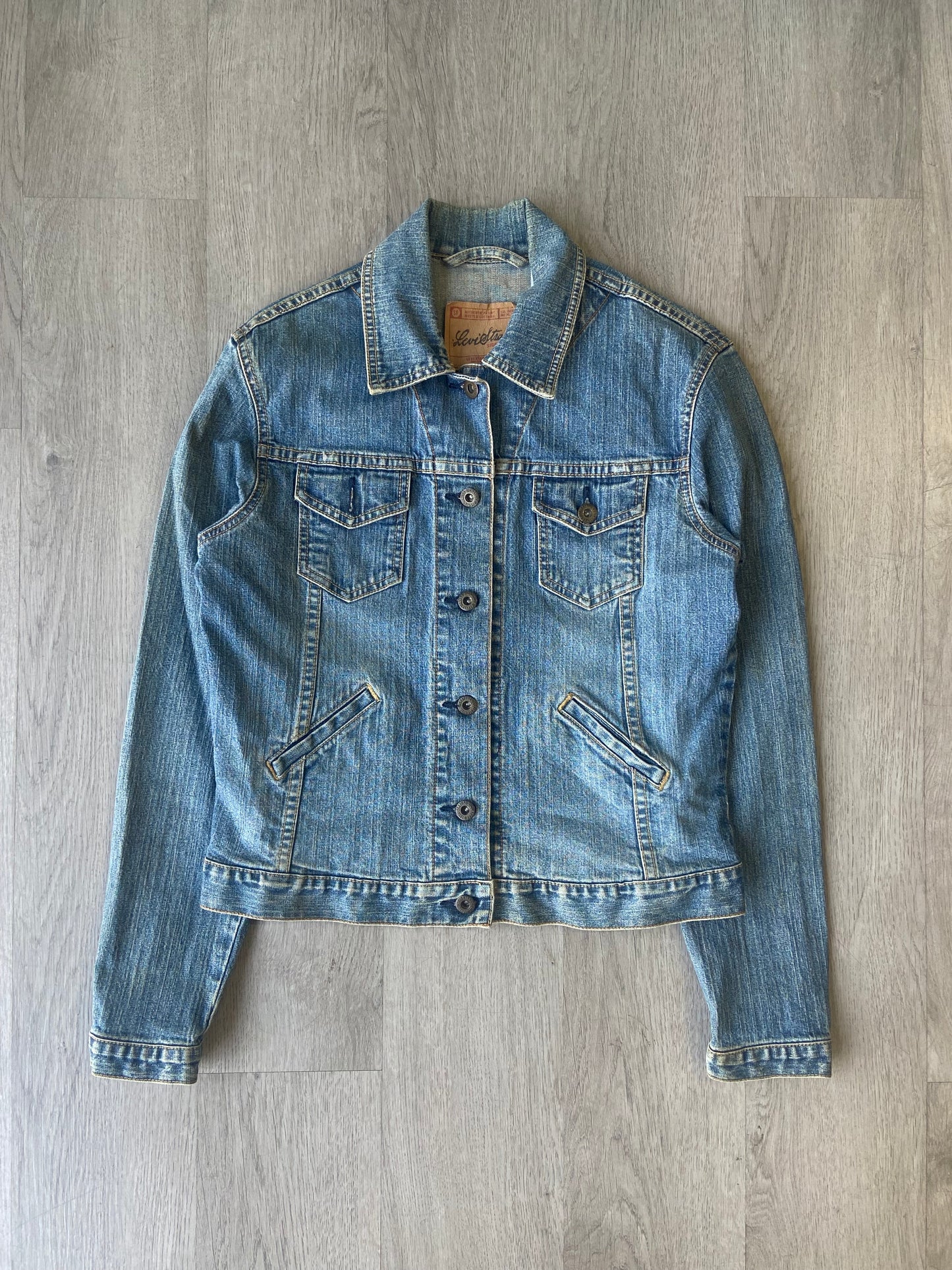 Vintage Women’s Levi Strauss Signature Riveted Denim Jacket