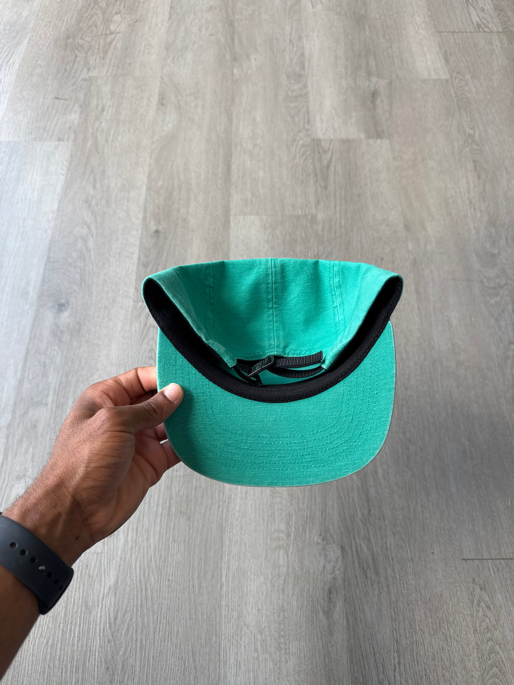 Supreme Canvas Camp Teal Cap