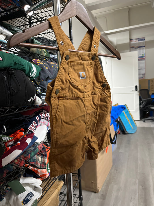 18M Toddler Carhartt Overall Shorts