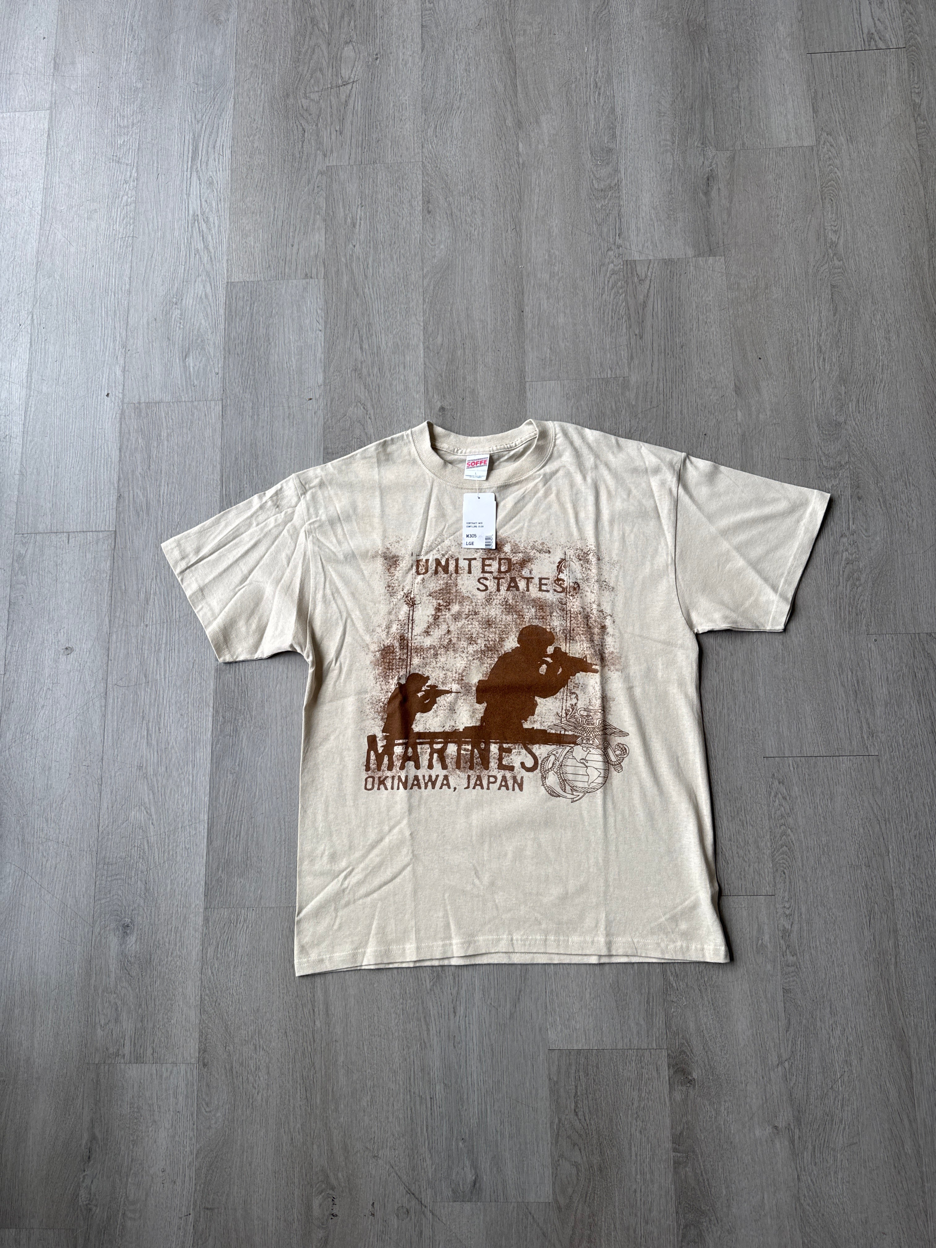 Vintage Soffe United States Marines Okinawa Japan Tee