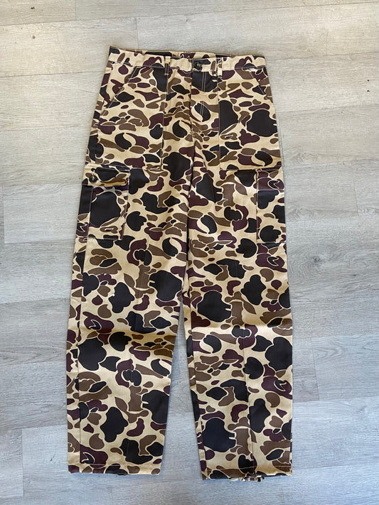 Vintage Winchester Duck Camouflage Hunting Cargo Pants