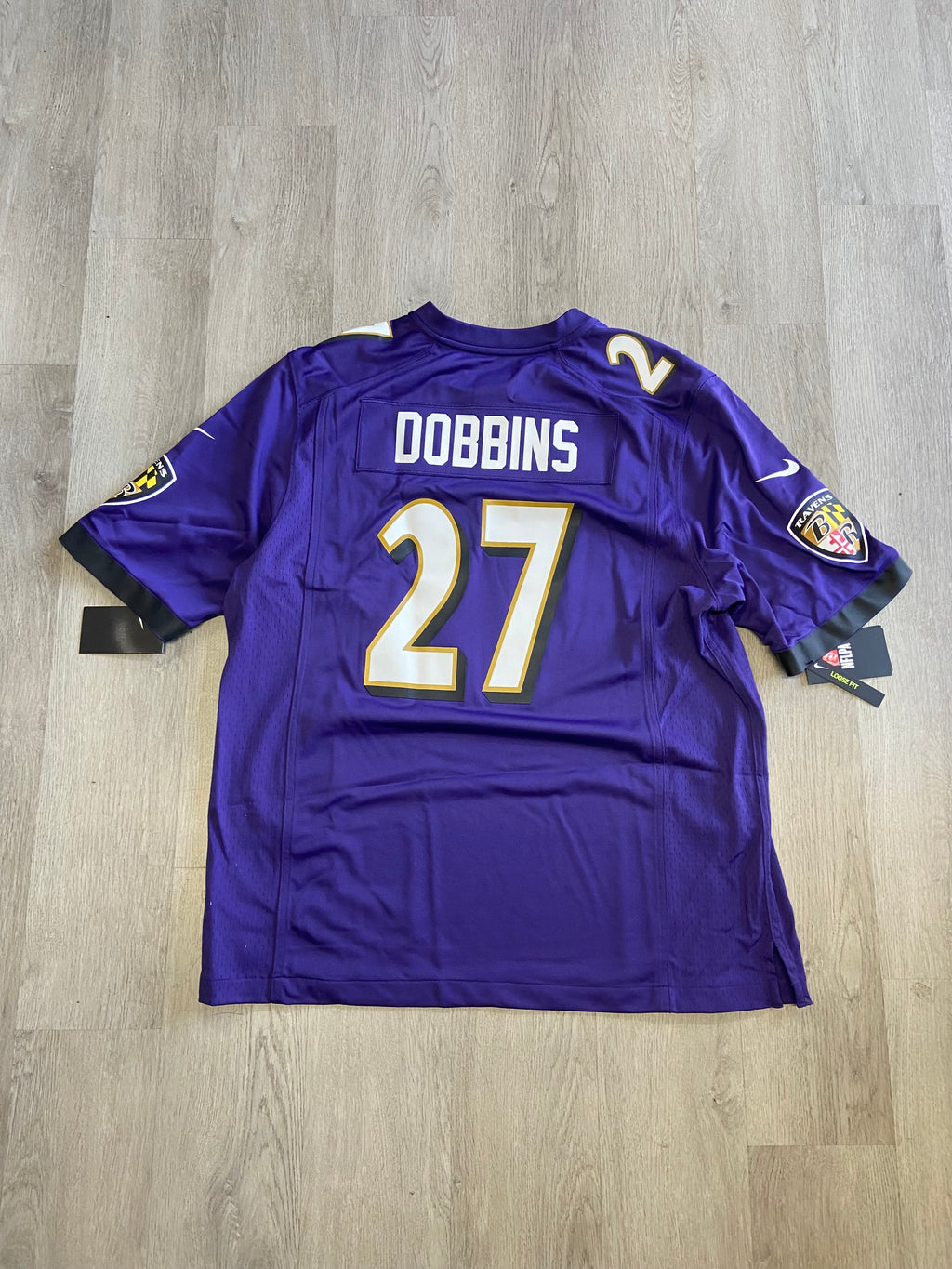 Nike Baltimore Ravens J.K. Dobbins Purple Jersey
