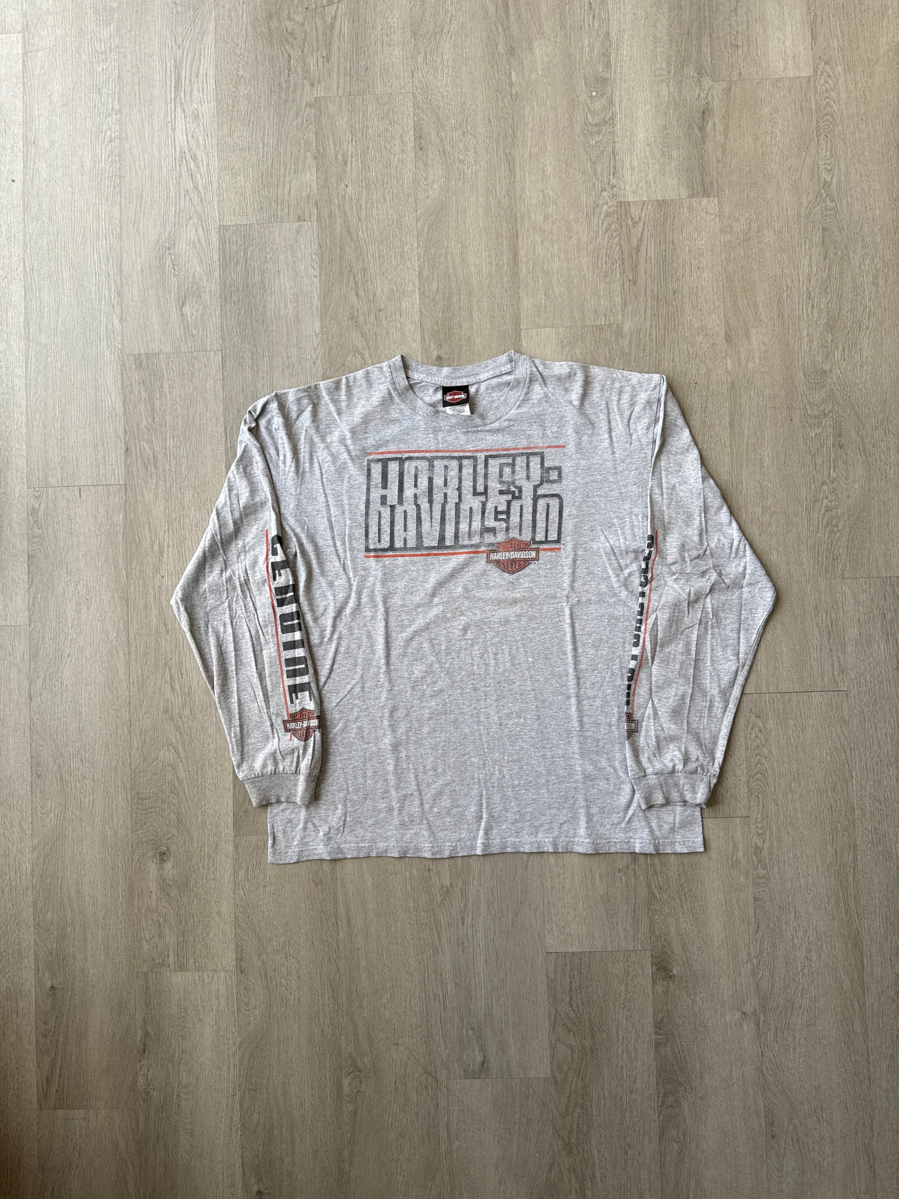 Vintage Harley Davidson Greenville South Carolina Long Sleeve