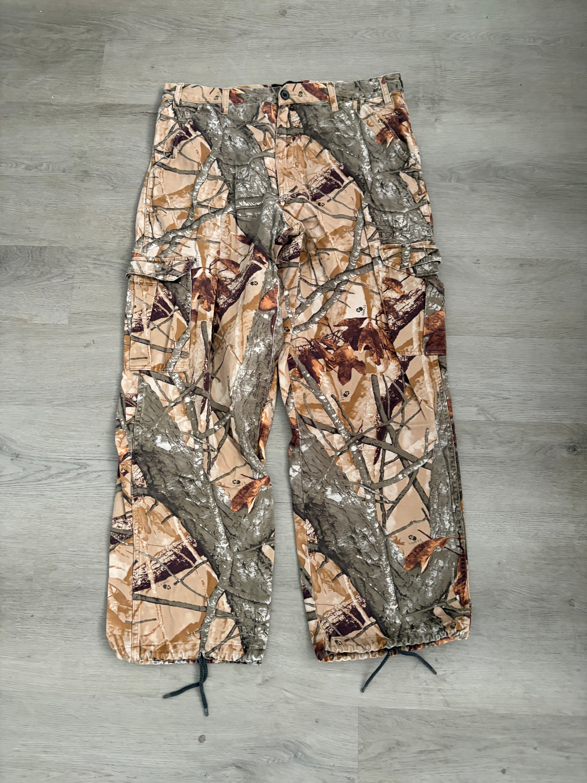 Real Tree Camo Cargo Pants Baggy Hunting Pants