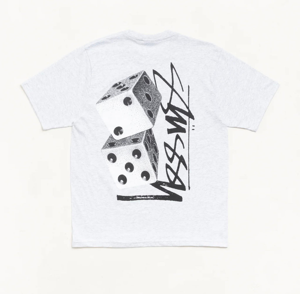 Stussy Ash Heather Tall Dice Tee Stüssy
