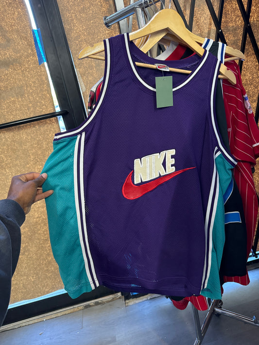 Vintage Nike Logo Basketball Jersey