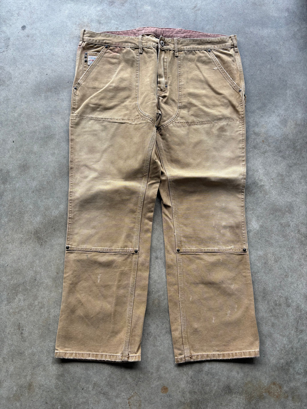 Vintage Polo Tan Double Knee Pants
