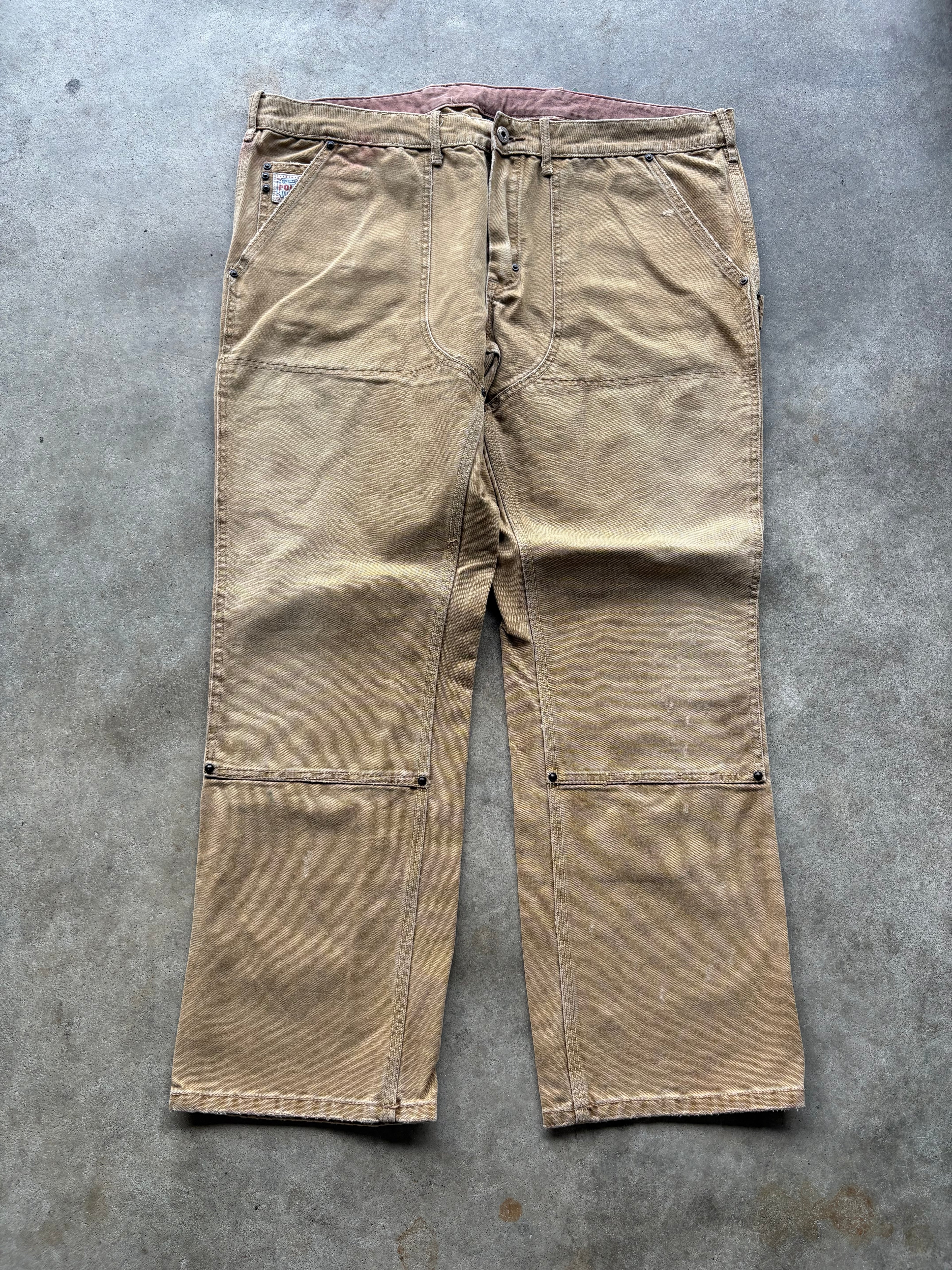 Vintage Polo Tan Double Knee Pants