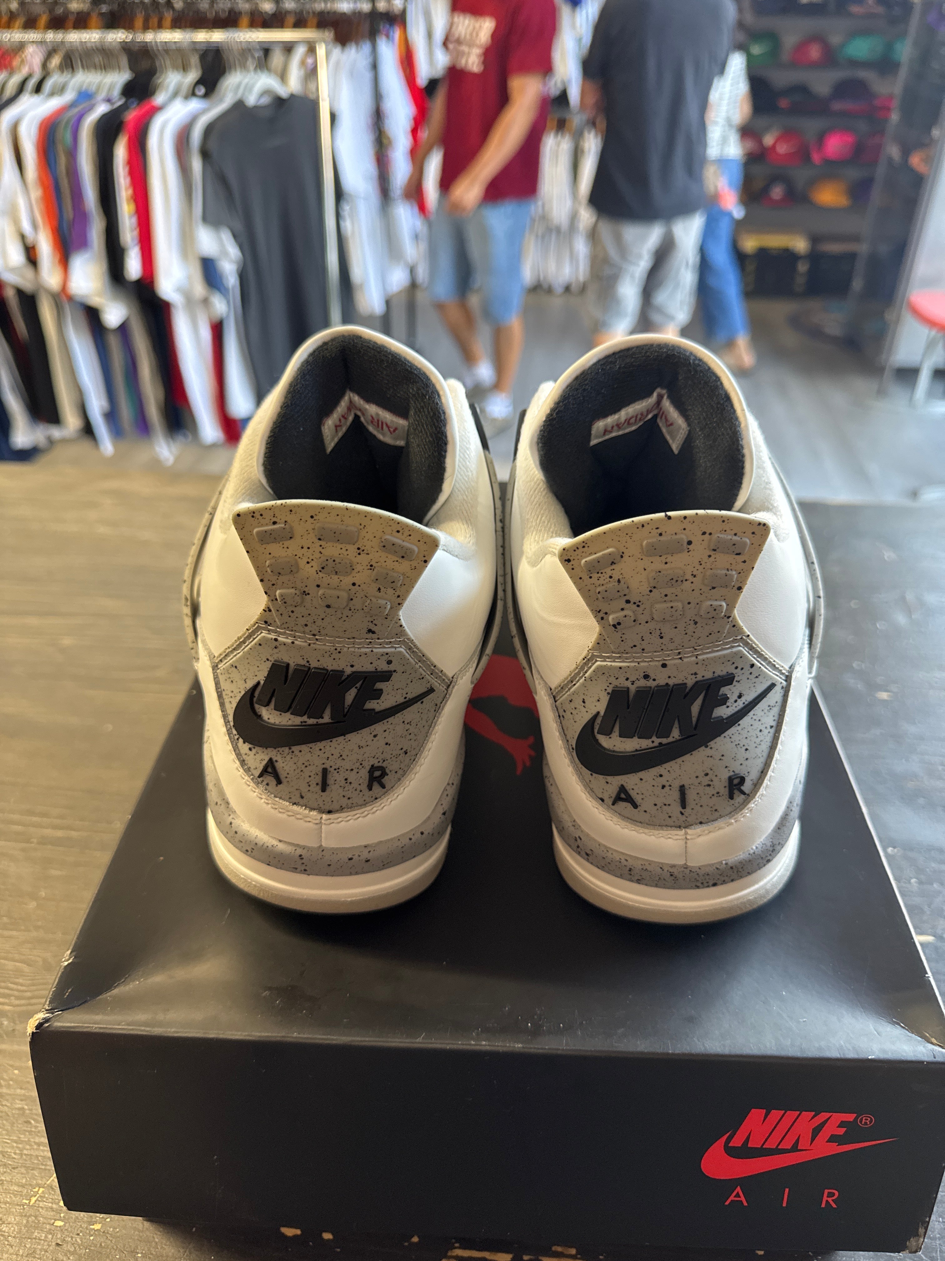 Pre-owned Jordan Retro 4 White Cement (2025)