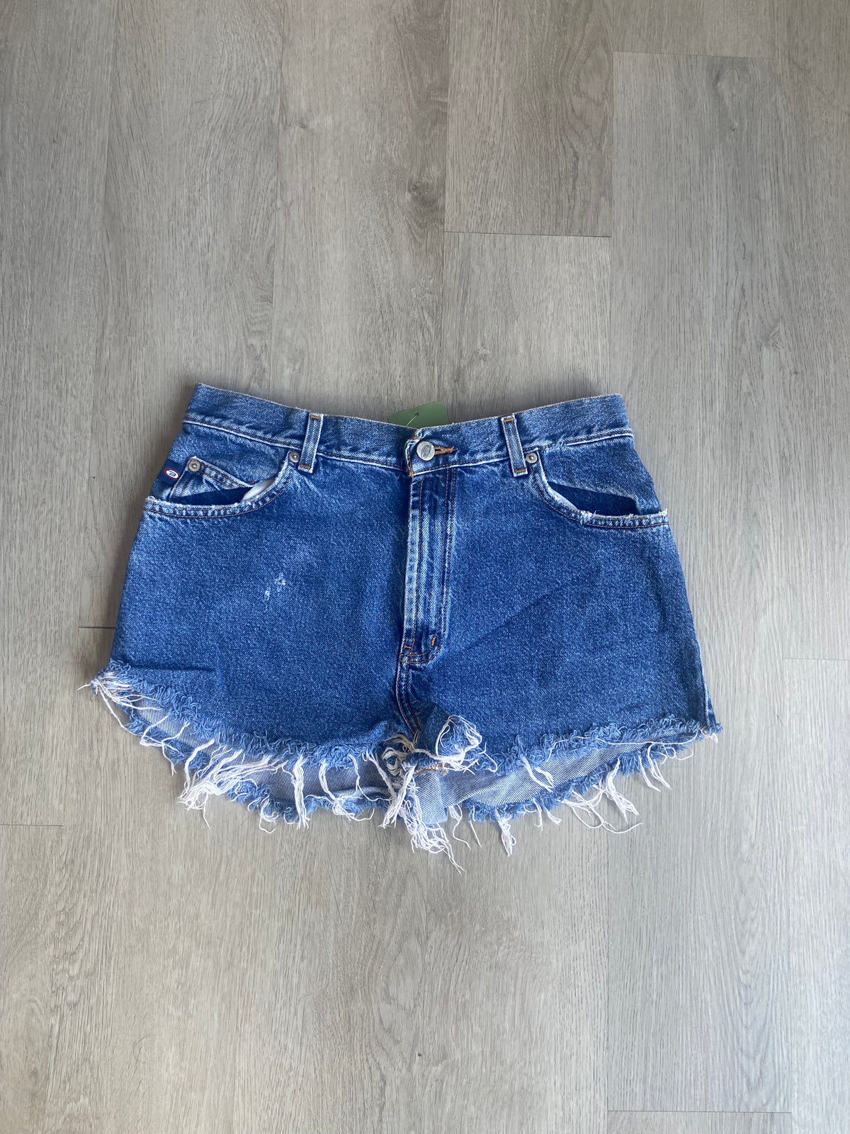 Bongo Women’s Distressed Jean Shorts