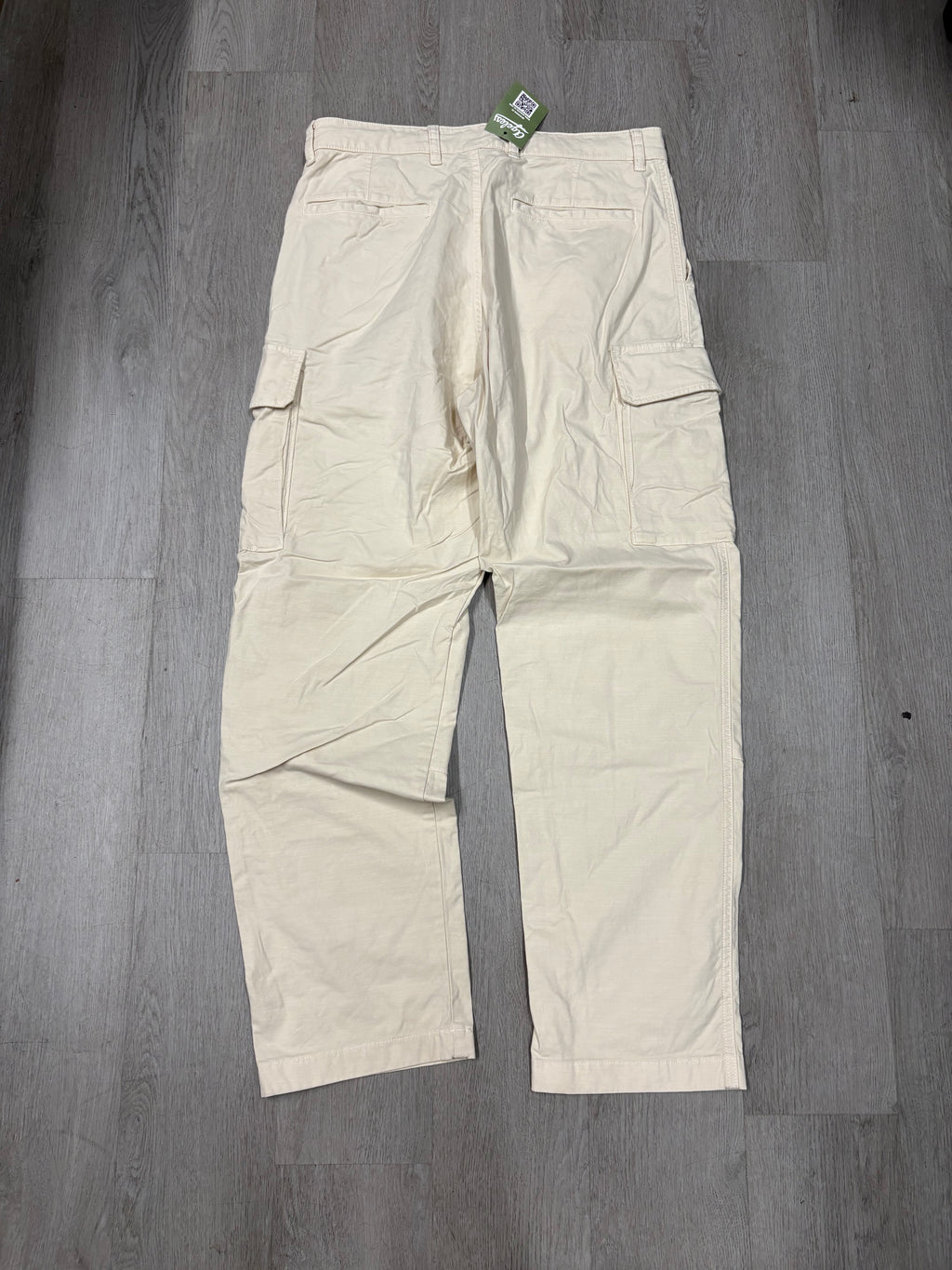 Y2K White Wide Leg Cargo Multi Pocket Pants