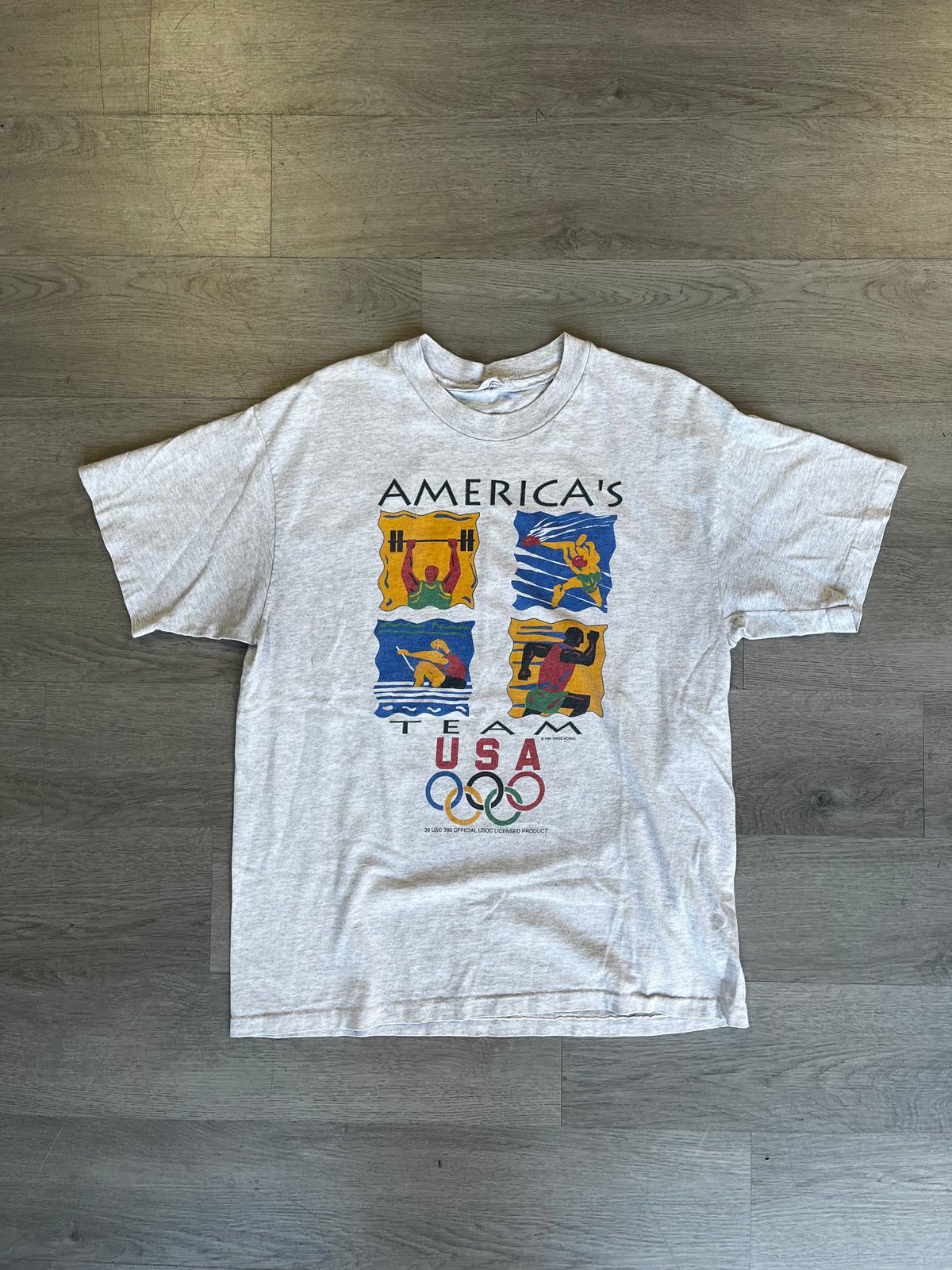 Vintage 1991 Team USA Olympic Tee