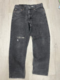 Vintage Black Levi 550 Jeans
