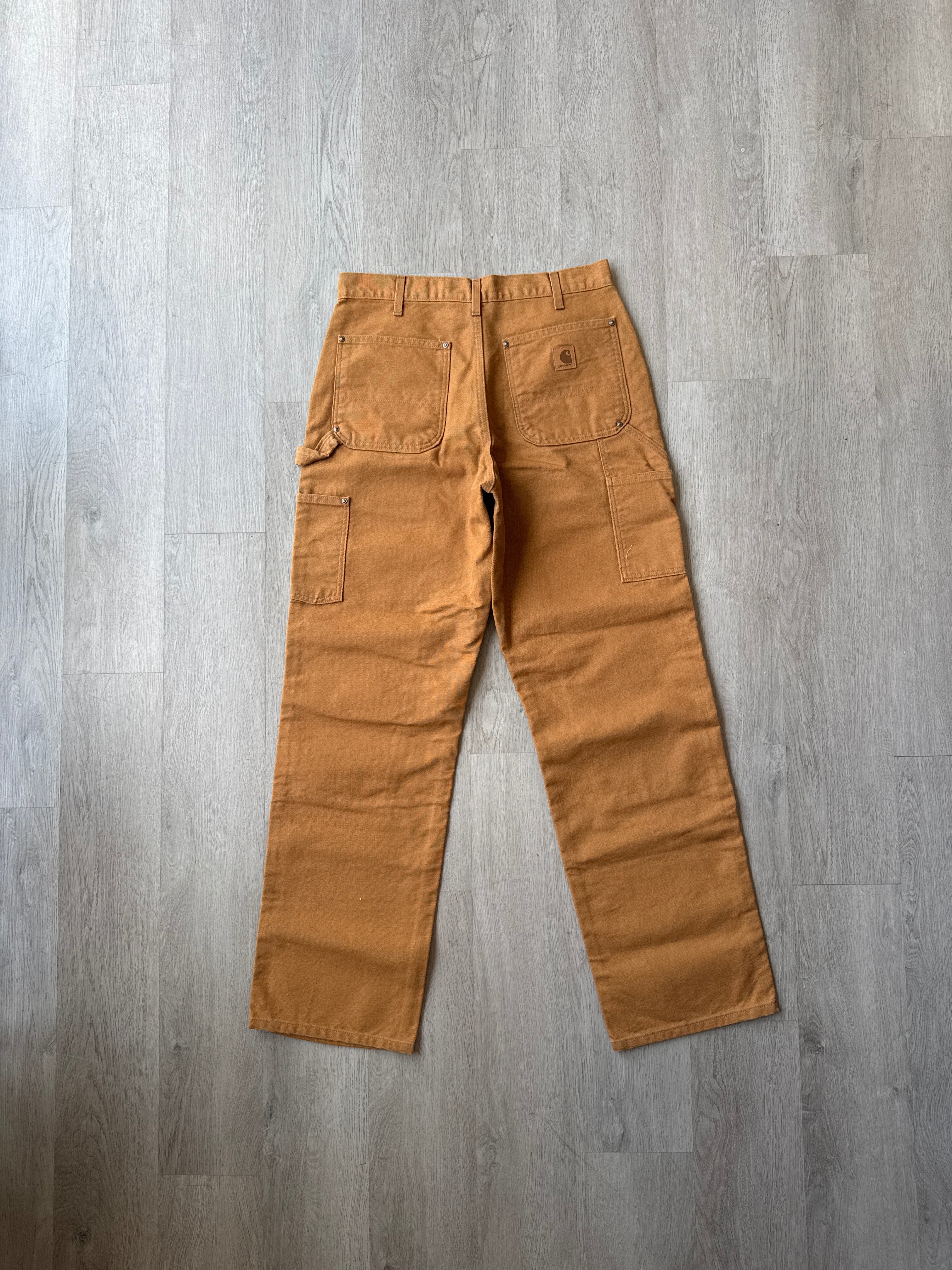 Carhartt Double Knee Dark Tan Carpenter Pants