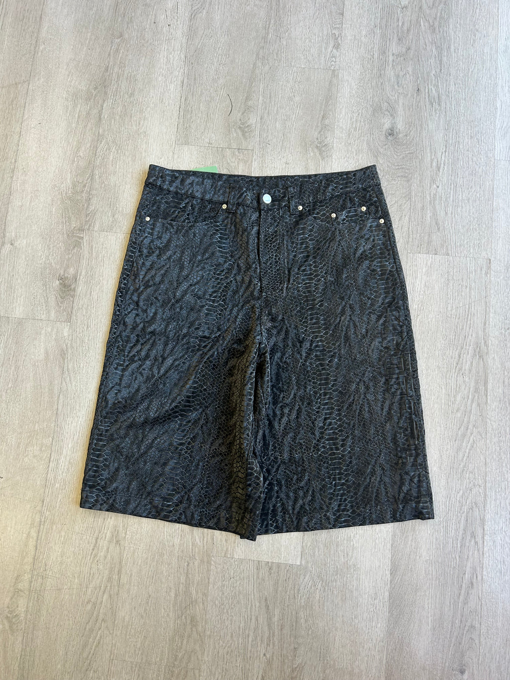Streetwear Snakeskin Shorts