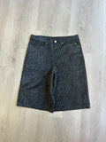 Streetwear Snakeskin Shorts