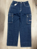Wu Wear Jeans Co Dark Stone Cargo Jeans