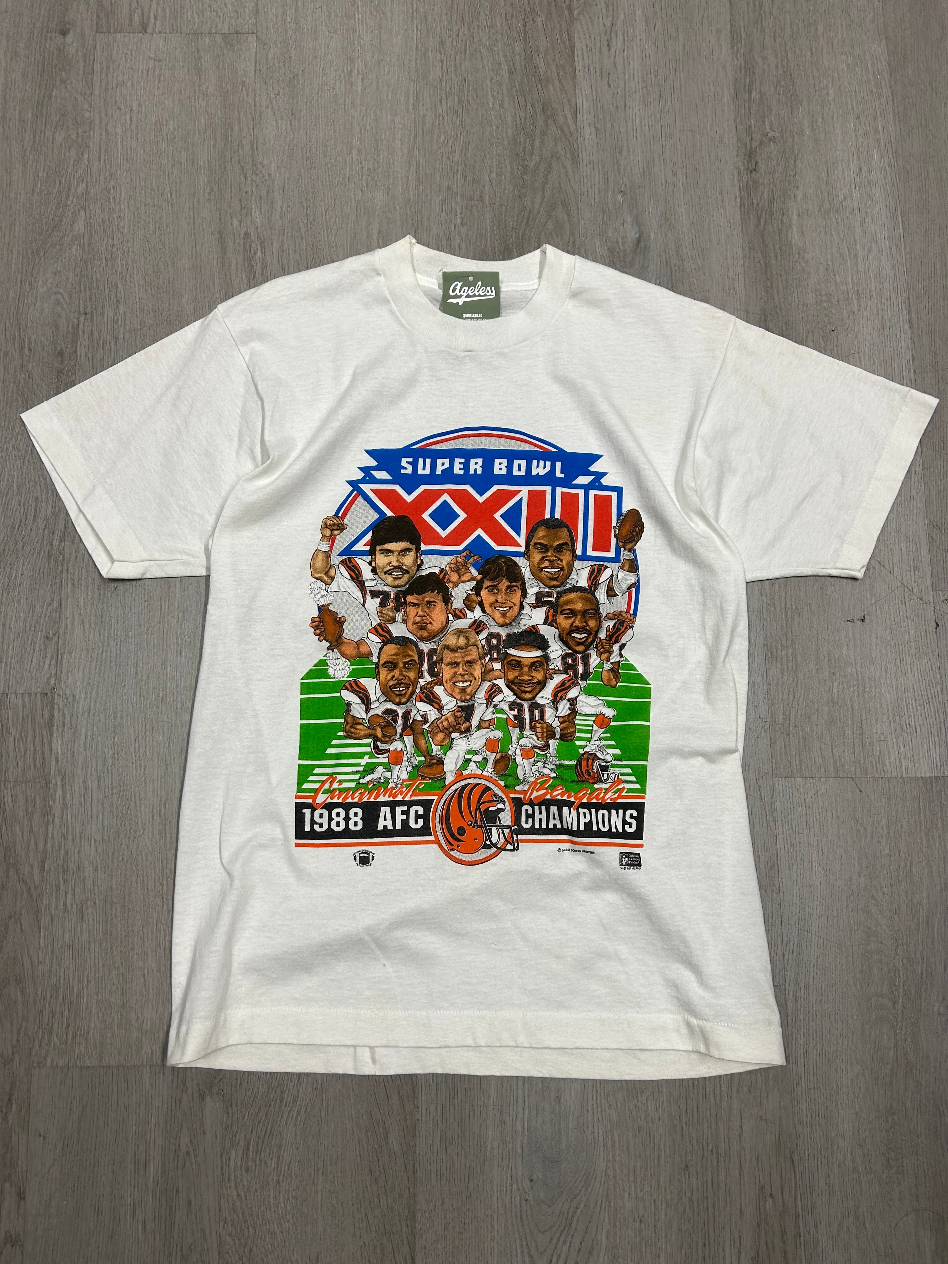 1988 Cincinnati Bengals AFC Champions Tee
