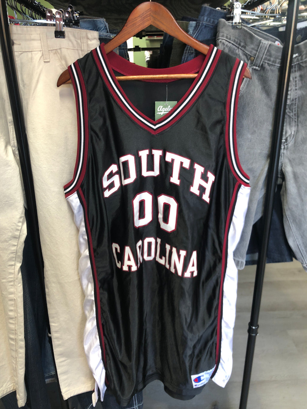 Vintage Gamecock Wilbourne Basketball Jersey