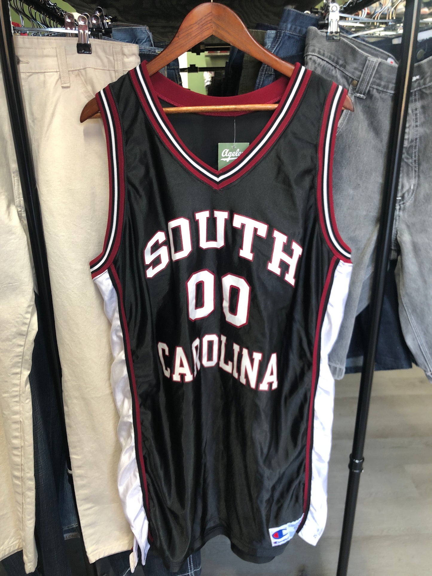 Vintage Gamecock Wilbourne Basketball Jersey