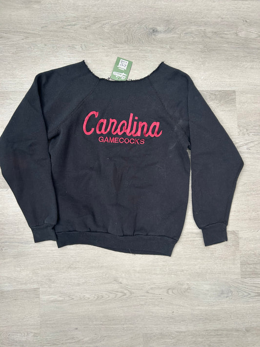 Carolina Gamecocks Cut Neckline Sweatshirt