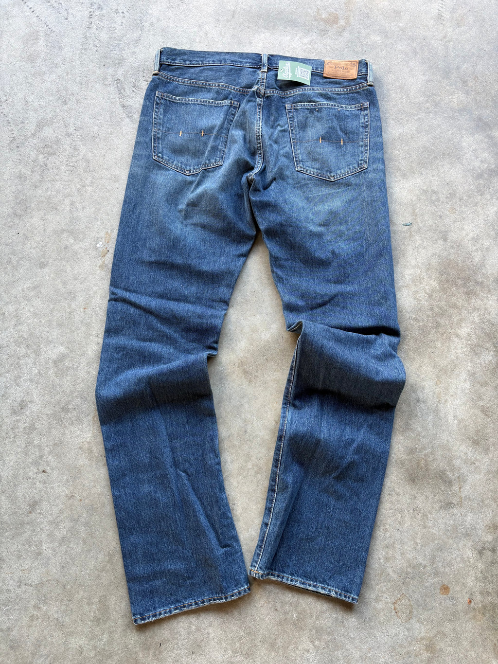 Polo Straight Fit Blue Denim Jeans
