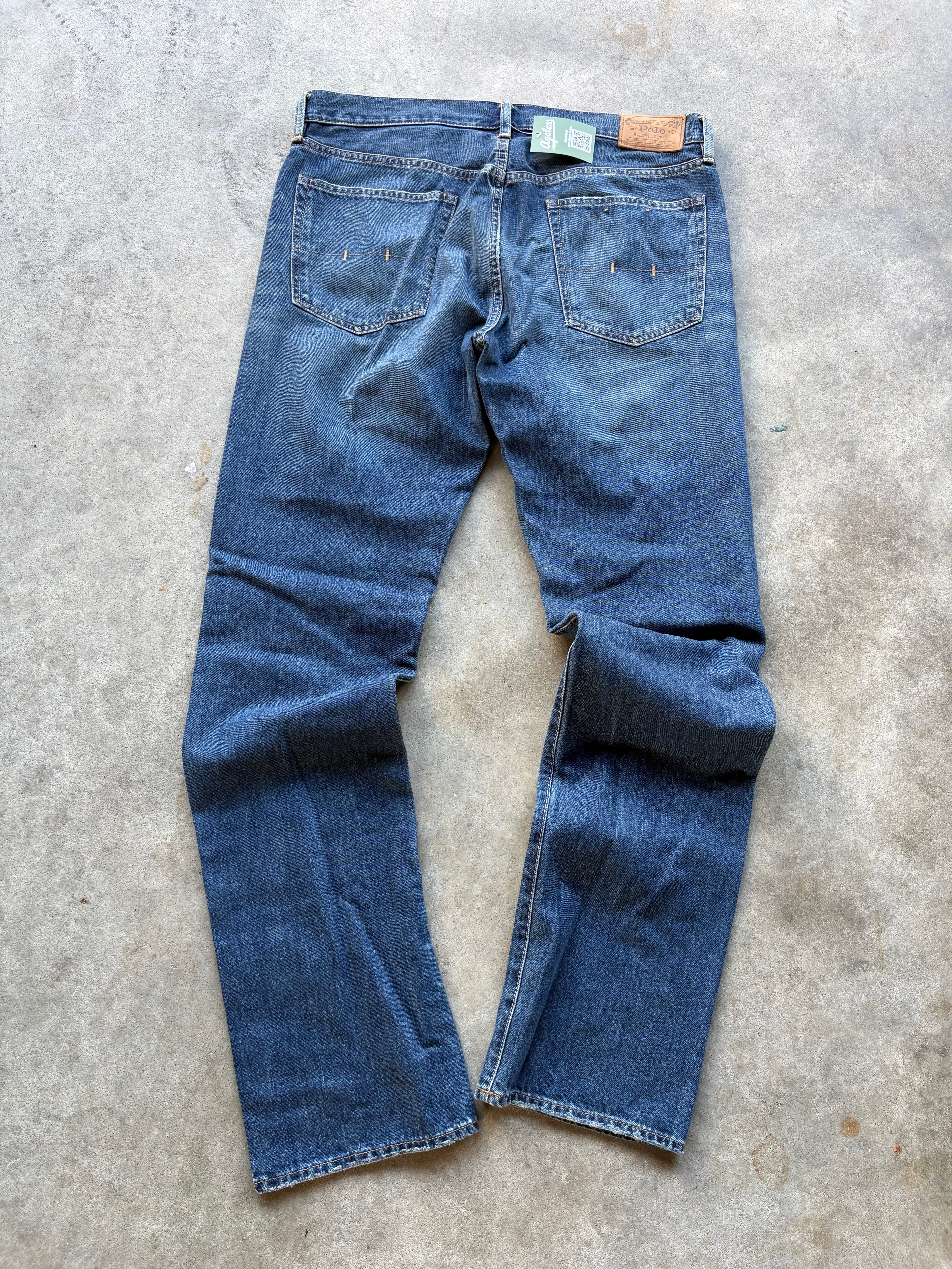 Polo Straight Fit Blue Denim Jeans