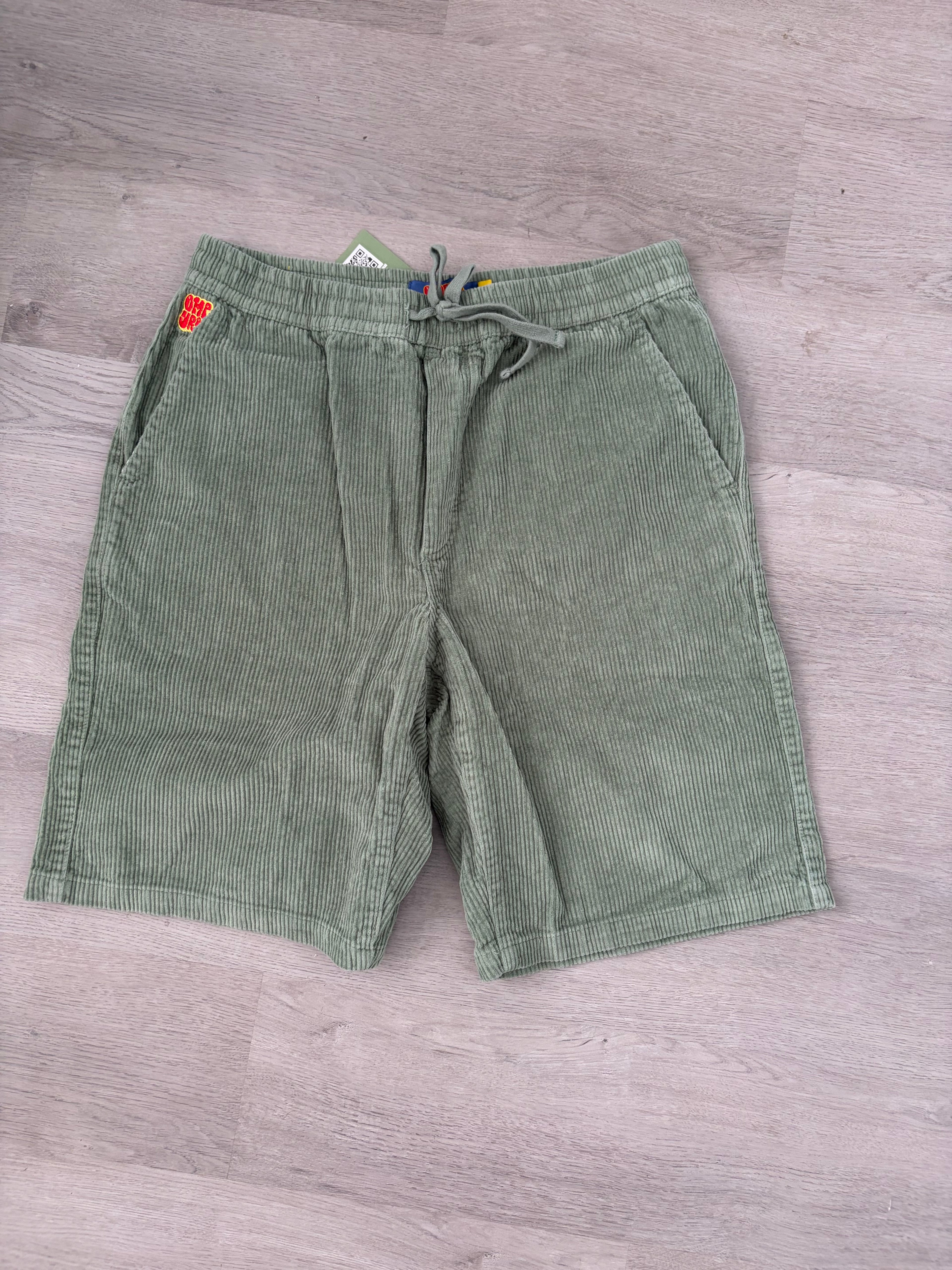 Vintage Empyre Olive Green Corduroy Shorts