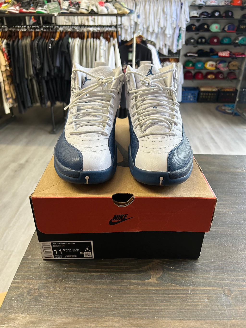 Pre-owned Air Jordan 12 Retro French Blue