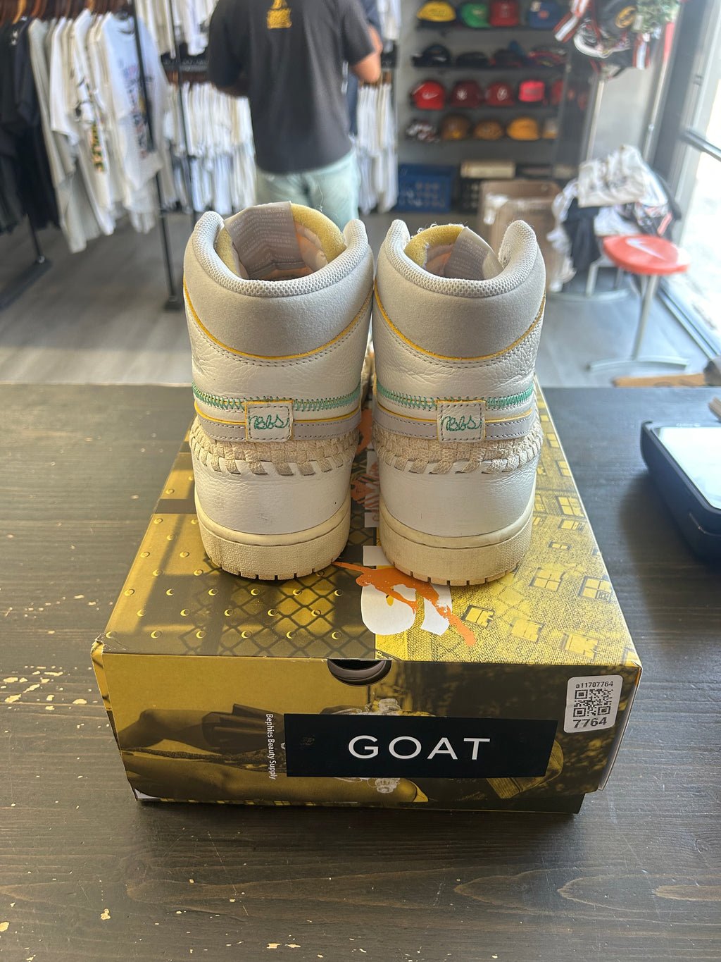Pre-Owned Jordan 1 Retro High OG SP Union LA Bephies Beauty Supply Summer of '96