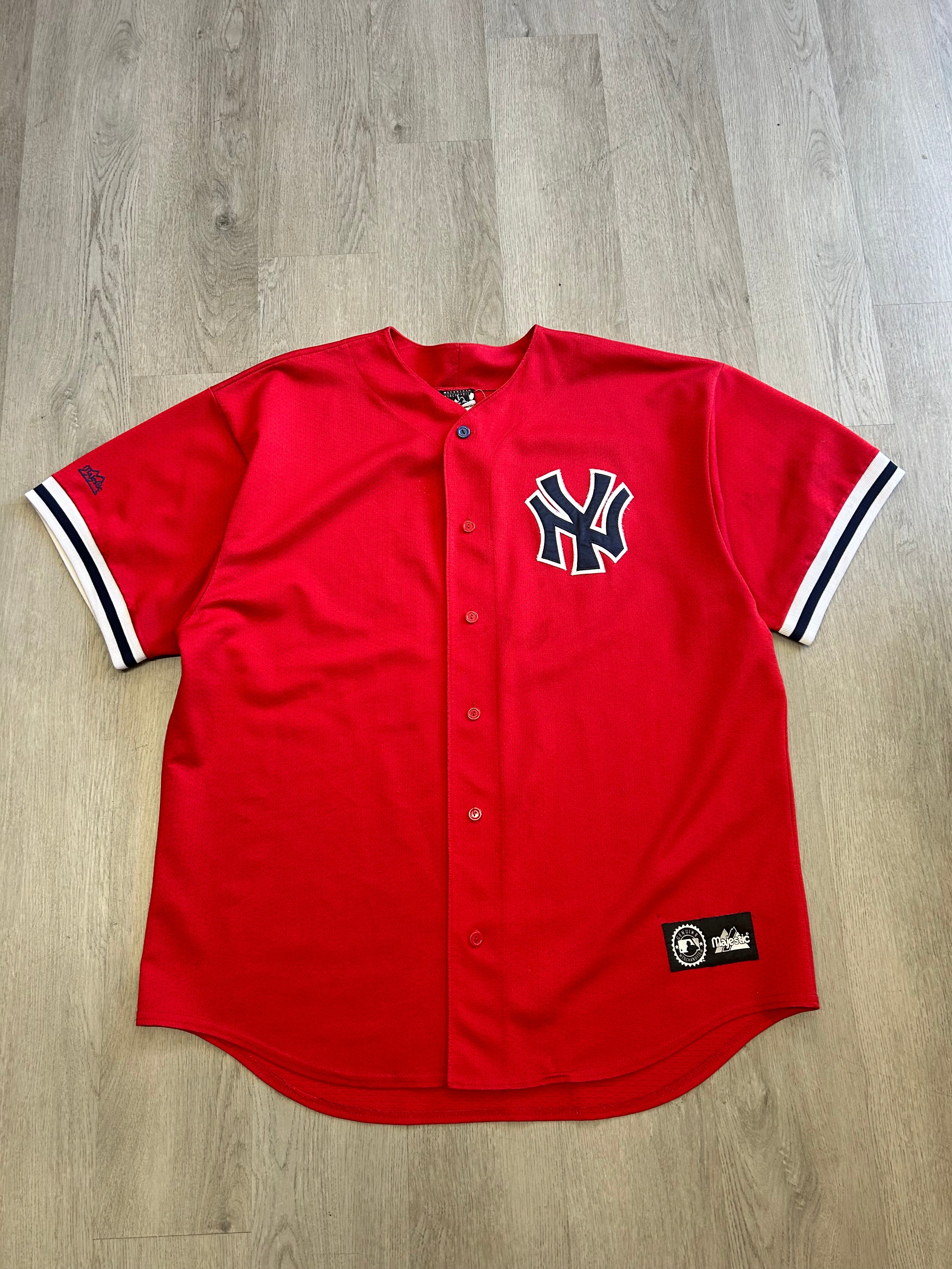 New York Yankees Baseball Red Jersey