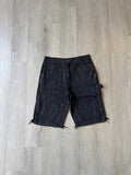 Vintage Carhartt Distressed Black Double Knee Shorts