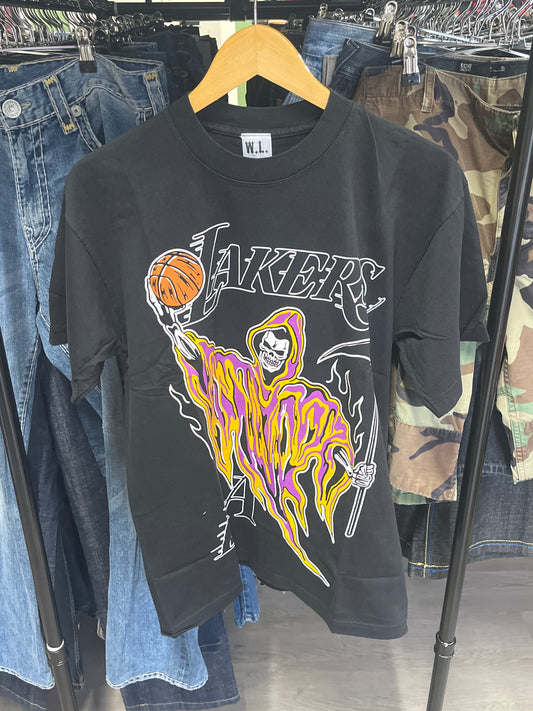Warren Lotas Los Angeles Lakers Reaper Tee