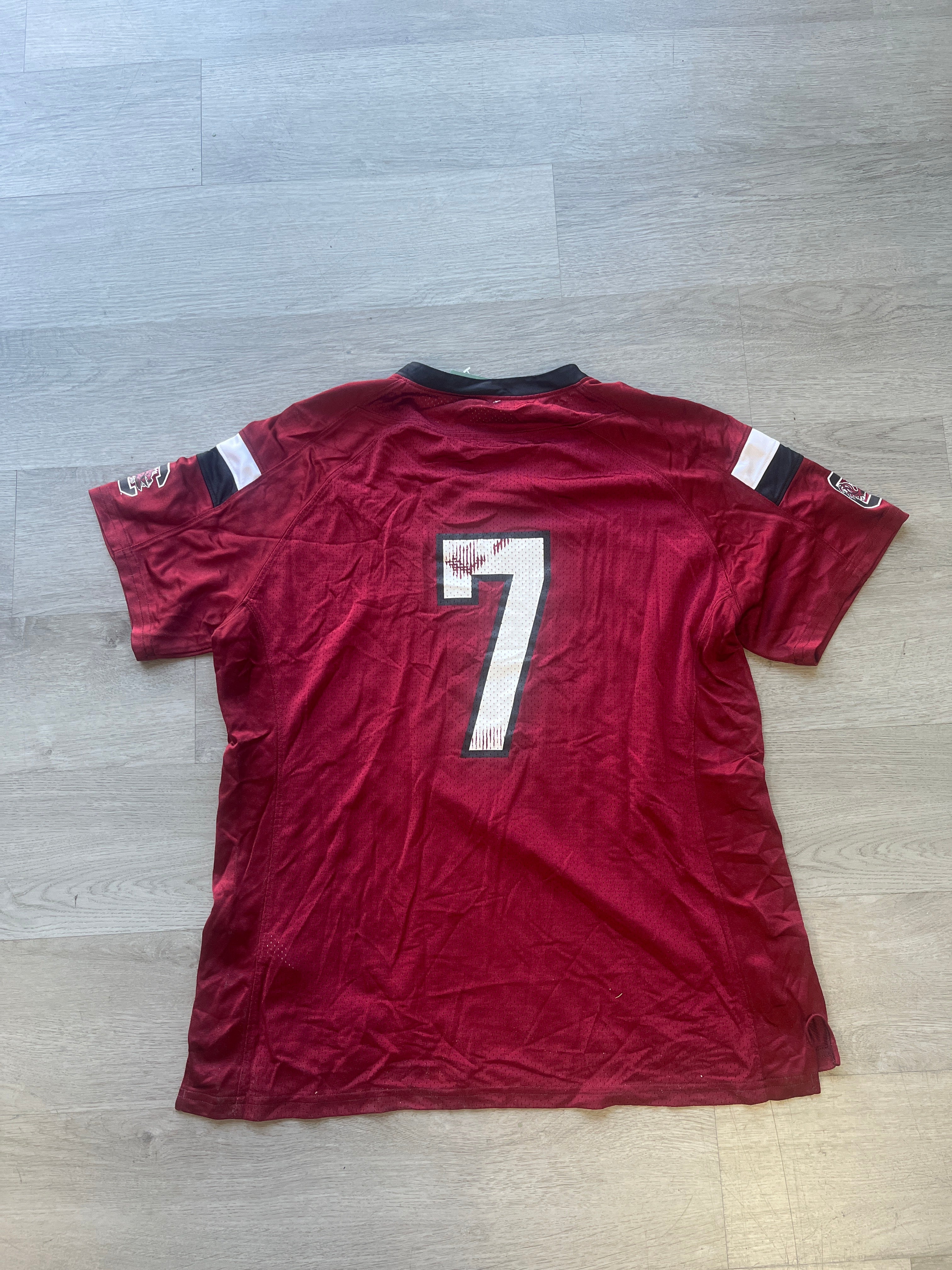 Carolina Gamecocks Under Armour  Number Seven Football Jersey