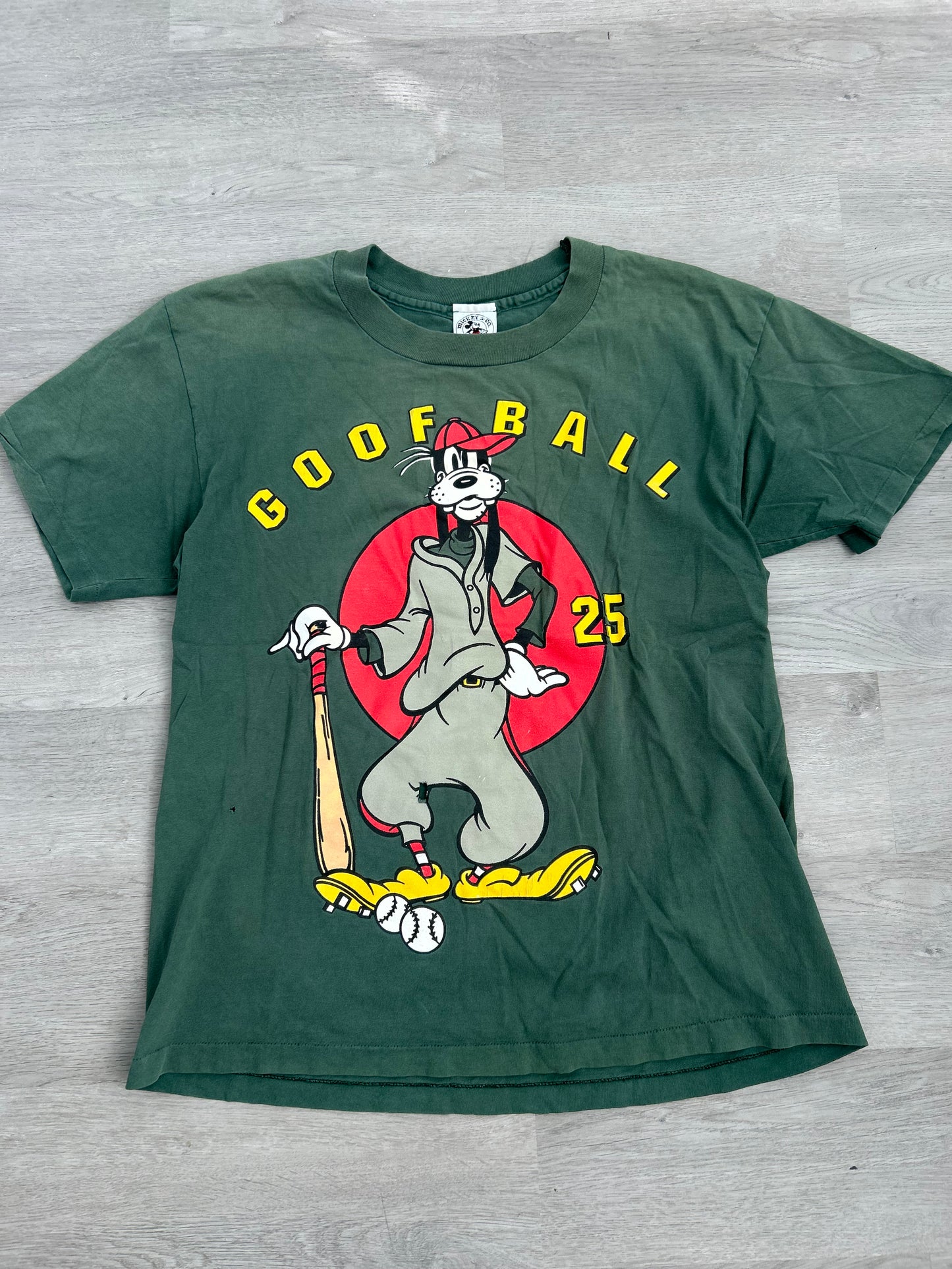 Green Goofball Baseball Tee