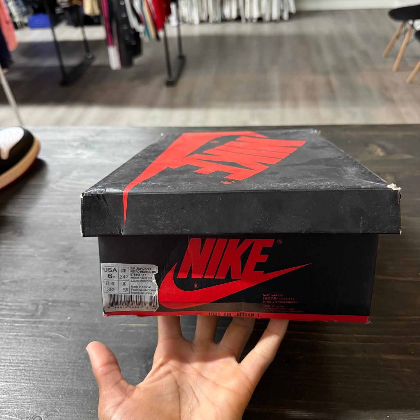 Pre-owned Jordan 1 UNC