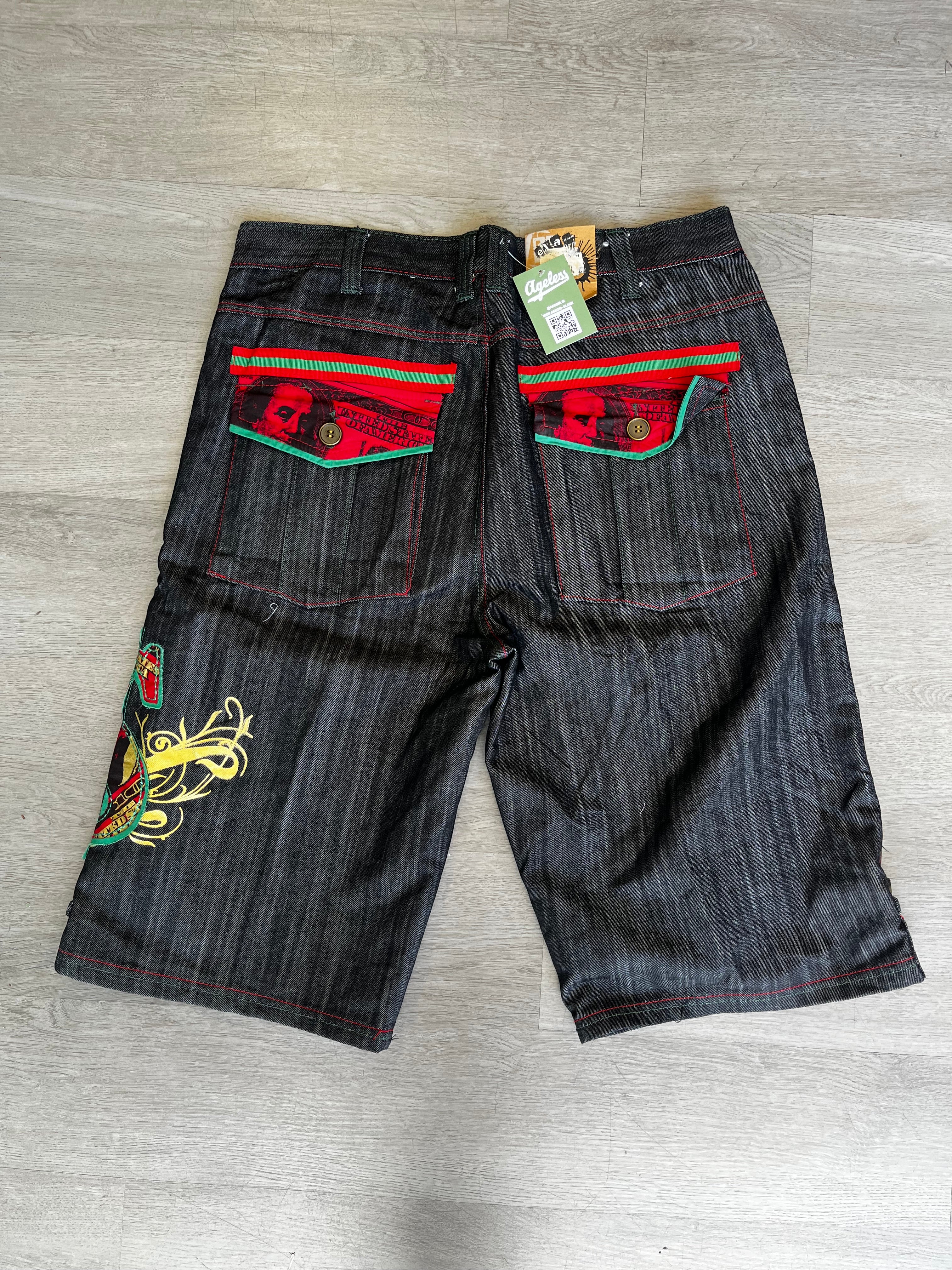 Exa Jeans Y2K Denim Shorts
