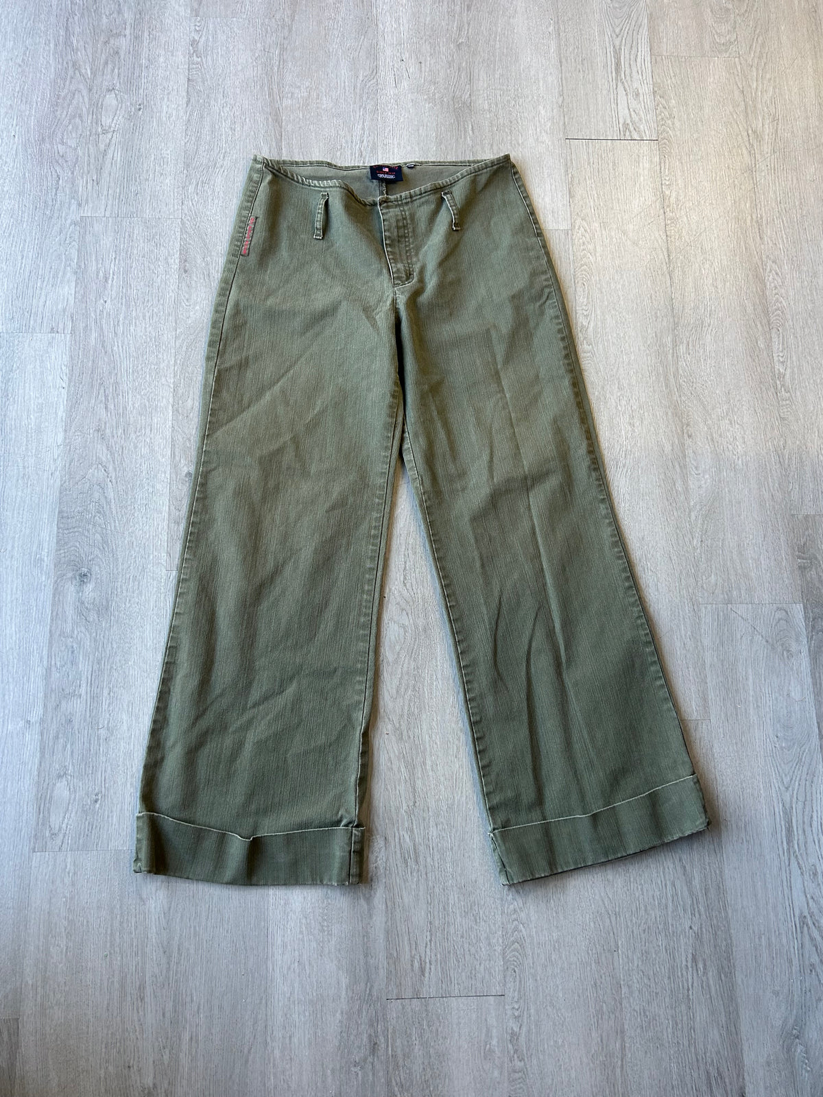 Vintage U.S Polo Assn Olive Wide Leg Jeans