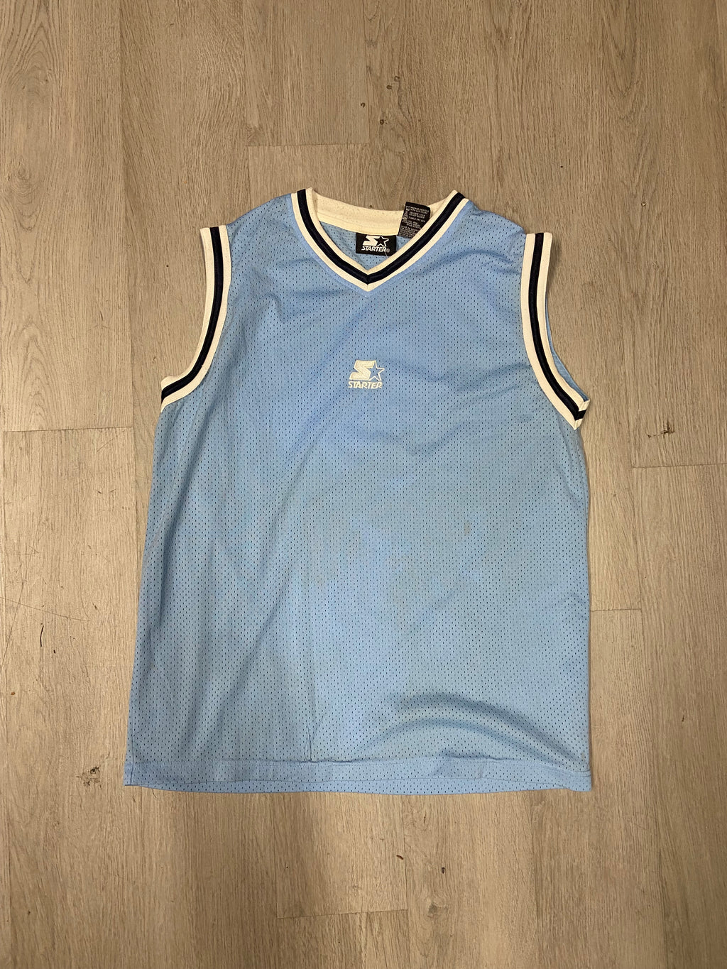 Vintage STARTER Baby Blue Jersey