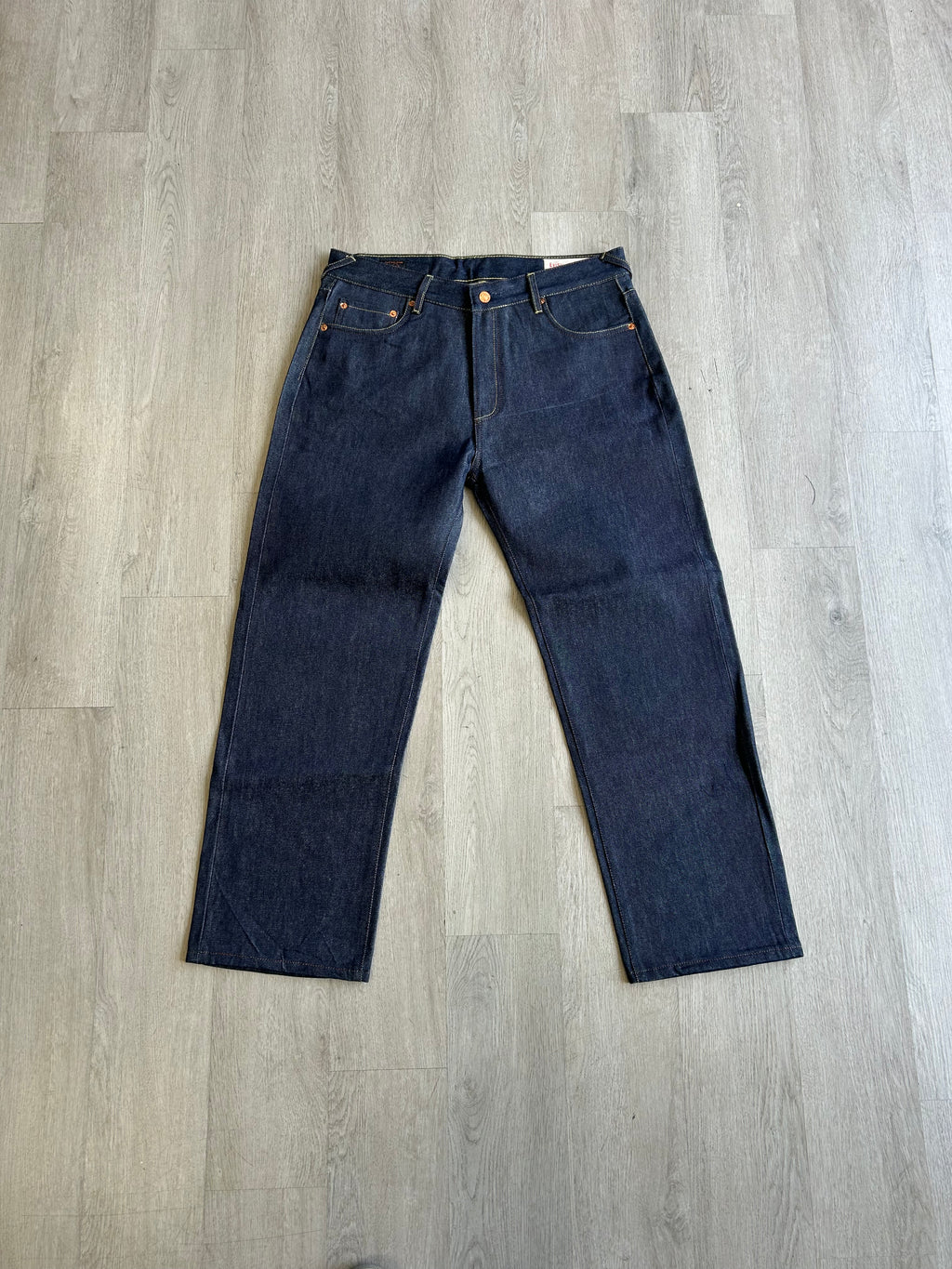 Evisu Embroidered Orange Wave Jeans