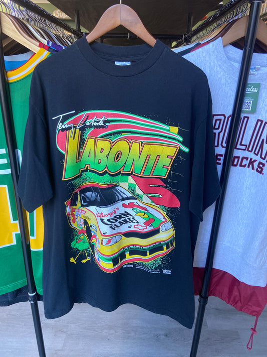 Terry Labonte Kelloggs Black NASCAR Tee