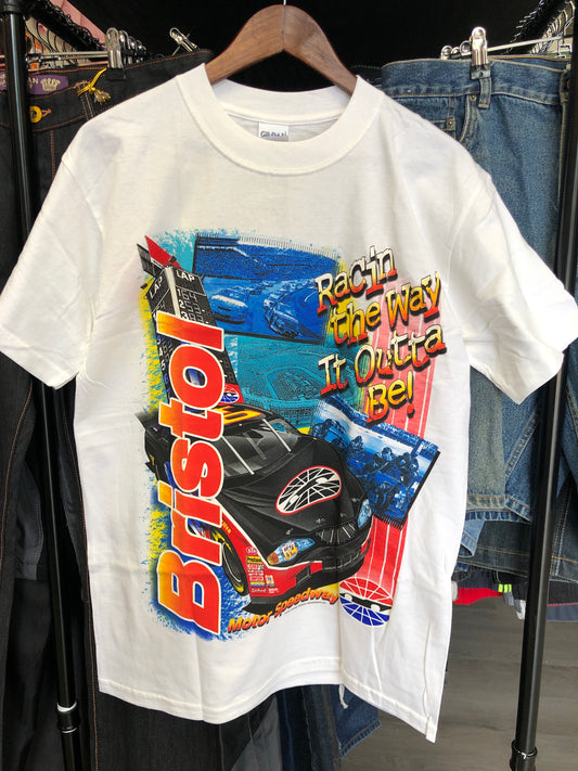 (AO) Vintage Bristol Motor Speedway Racin The Way It Outta Be! Tee