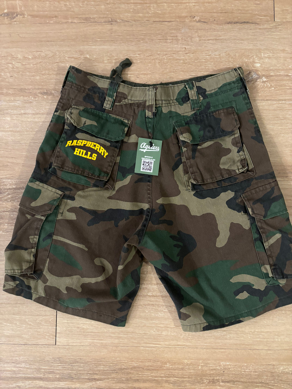 GV Gallery Raspberry Hills Camo Cargo Shorts