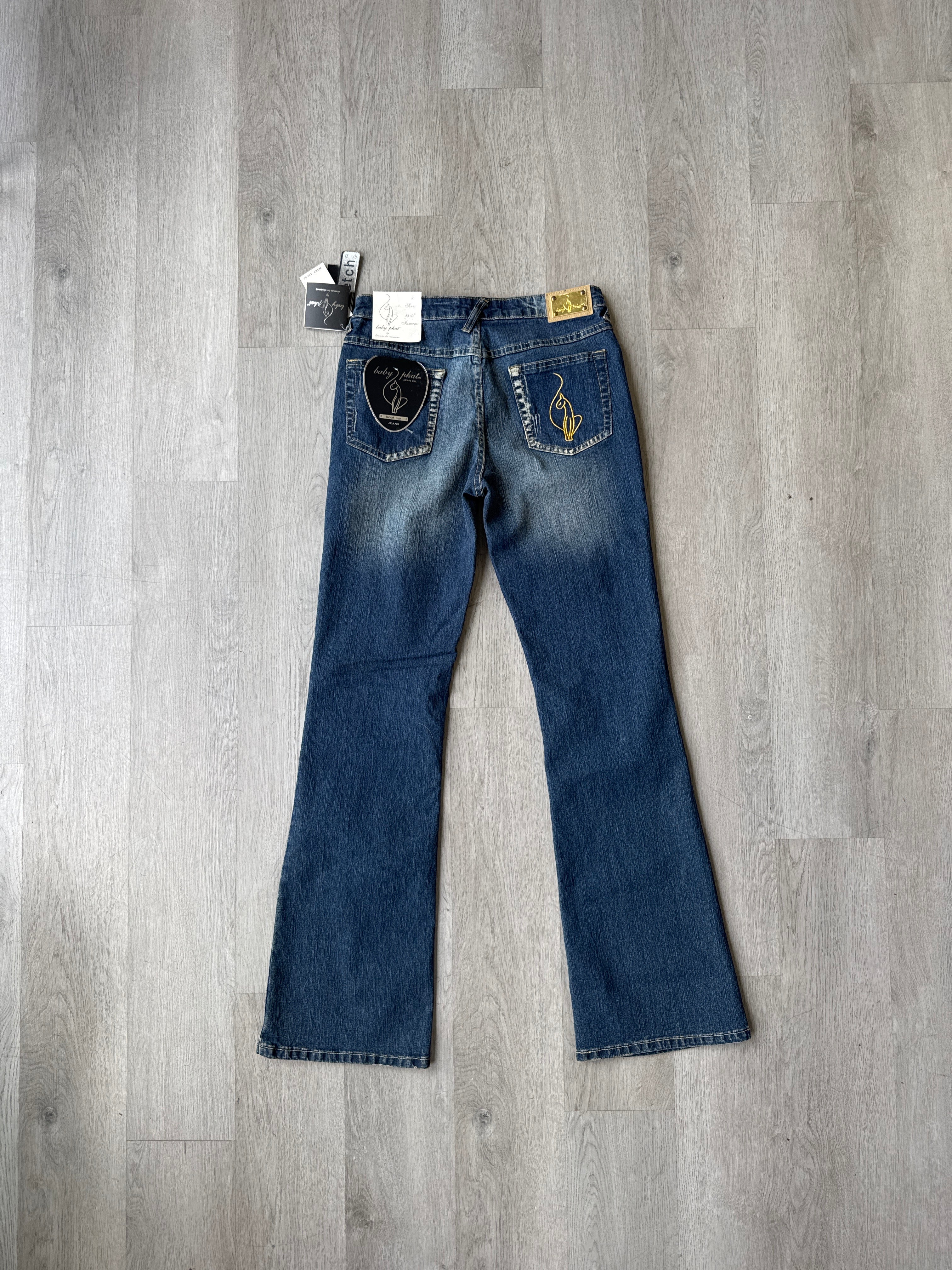 Vintage Y2K Women’s Baby Phat Bootcut Denim Jeans