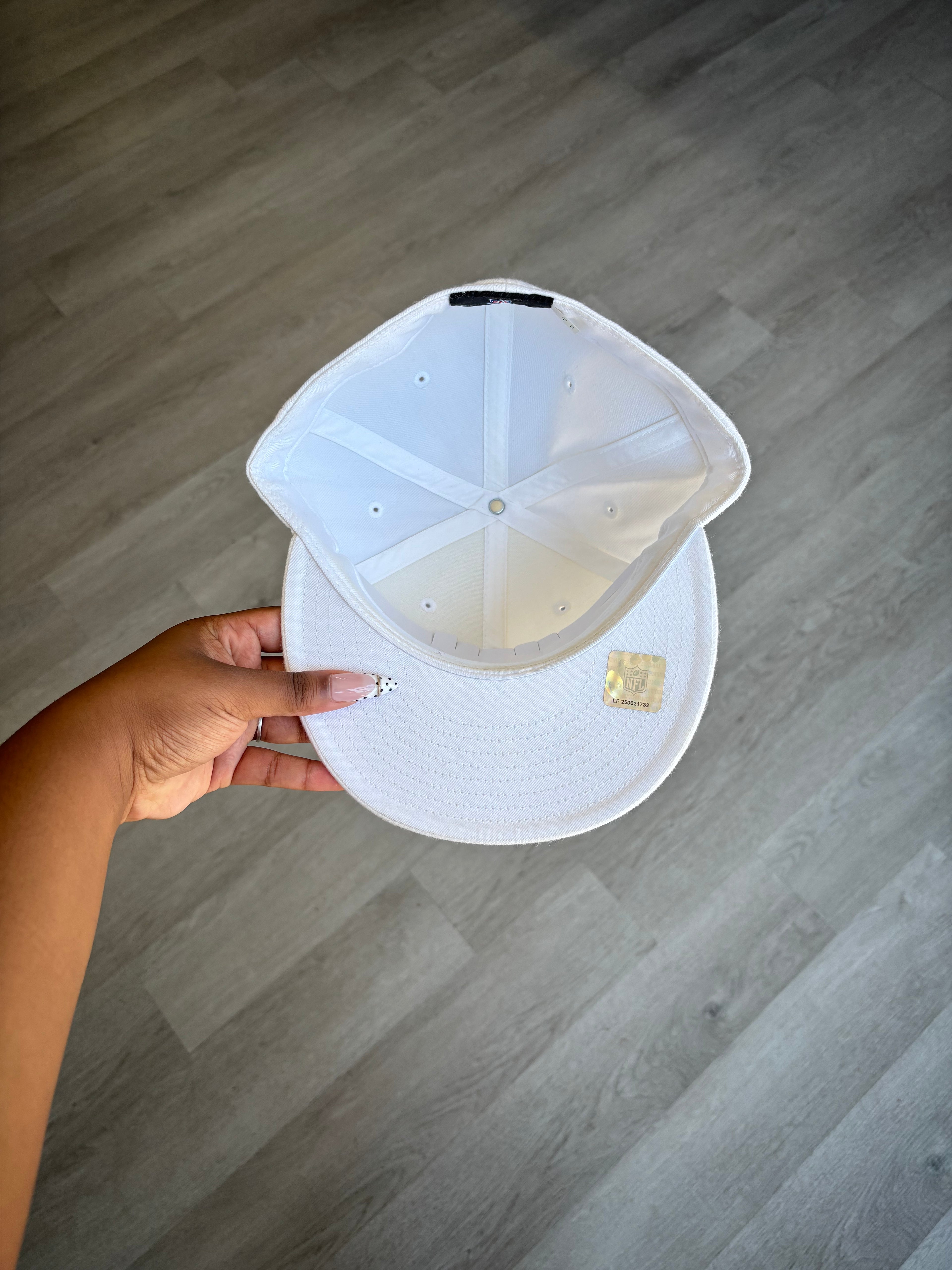 Pittsburgh Steelers White Fitted Hat